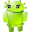 Girl Android Icon 32x32 png